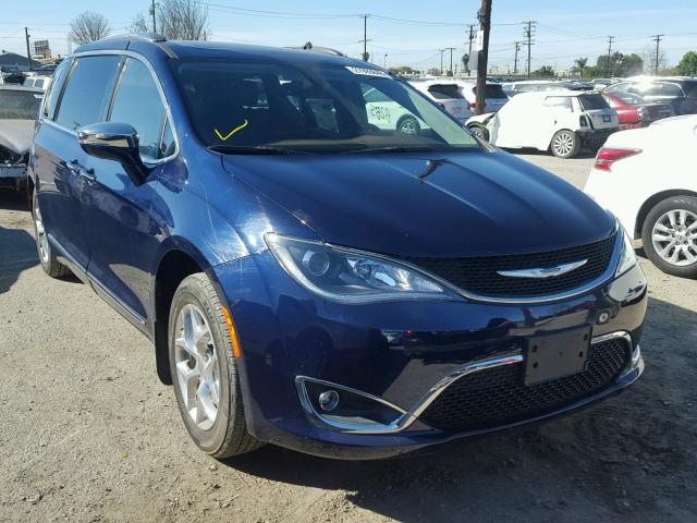 2C4RC1GG8HR512632 - 2017 CHRYSLER PACIFICA L BLUE photo 1