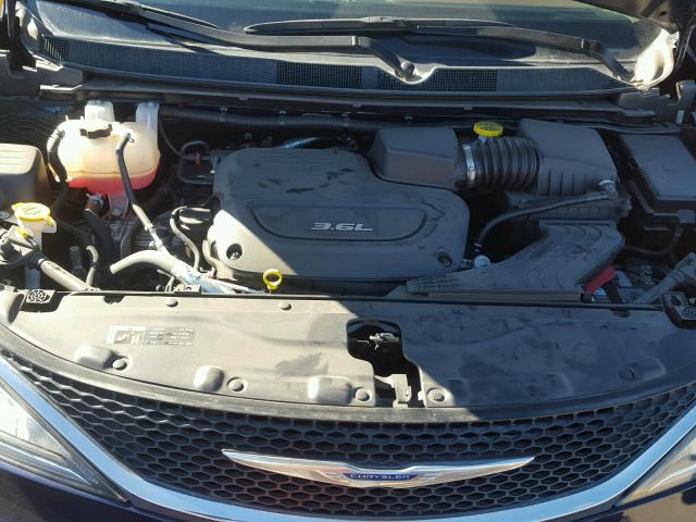 2C4RC1GG8HR512632 - 2017 CHRYSLER PACIFICA L BLUE photo 7