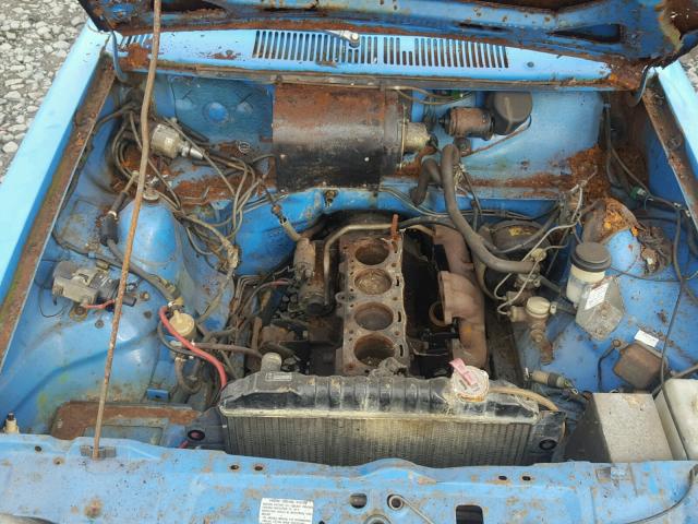 4T77B68710468 - 1976 ISUZ OPAL BLUE photo 7