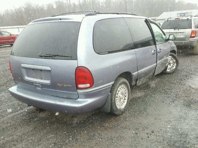 1C4GT54L5VB288438 - 1997 CHRYSLER TOWN & COU BLUE photo 4