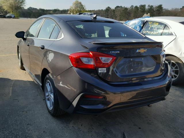 1G1BE5SM3G7281339 - 2016 CHEVROLET CRUZE LT GRAY photo 3