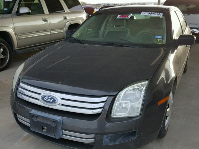 3FAFP06Z06R210642 - 2006 FORD FUSION S GRAY photo 2