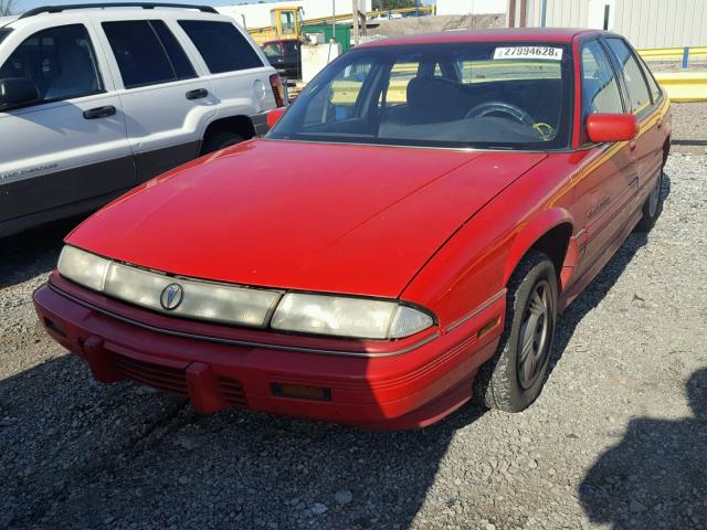 1G2WJ52MXSF233599 - 1995 PONTIAC GRAND PRIX 红色 照片 2