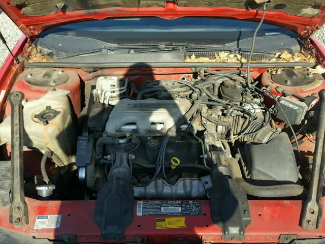 1G2WJ52MXSF233599 - 1995 PONTIAC GRAND PRIX 红色 照片 7