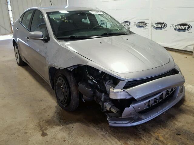 1C3CDFBB5GD515568 - 2016 DODGE DART SXT SILVER photo 1