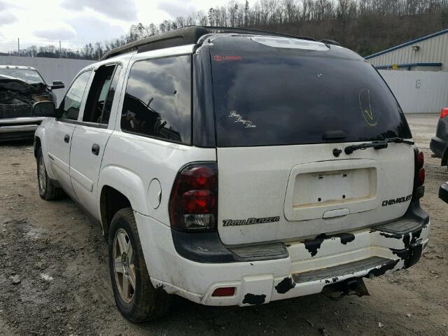 1GNET16S536154854 - 2003 CHEVROLET TRAILBLAZE WHITE photo 3