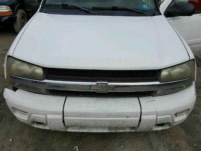 1GNET16S536154854 - 2003 CHEVROLET TRAILBLAZE WHITE photo 7