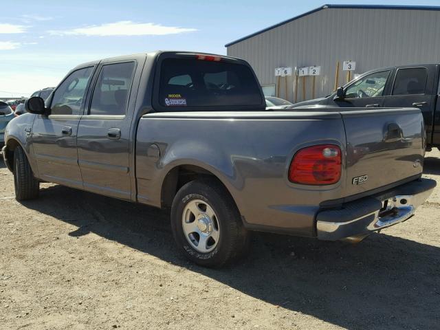 1FTRW07643KD61014 - 2003 FORD F150 SUPER GRAY photo 3