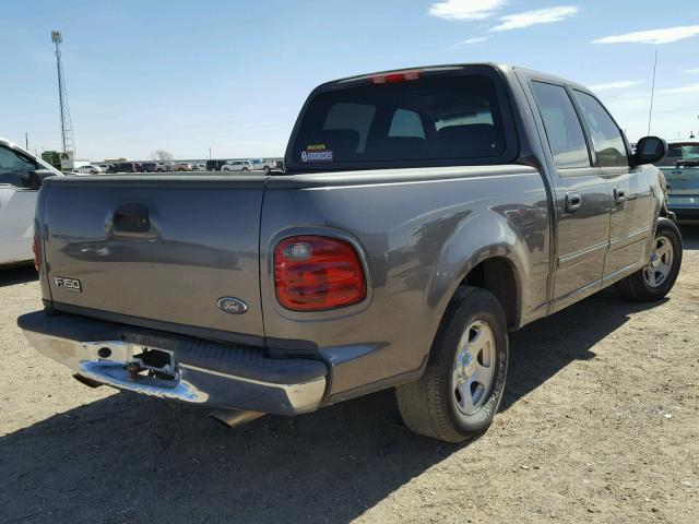 1FTRW07643KD61014 - 2003 FORD F150 SUPER GRAY photo 4