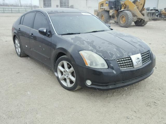 1N4BA41EX4C823617 - 2004 NISSAN MAXIMA SE BLACK photo 1