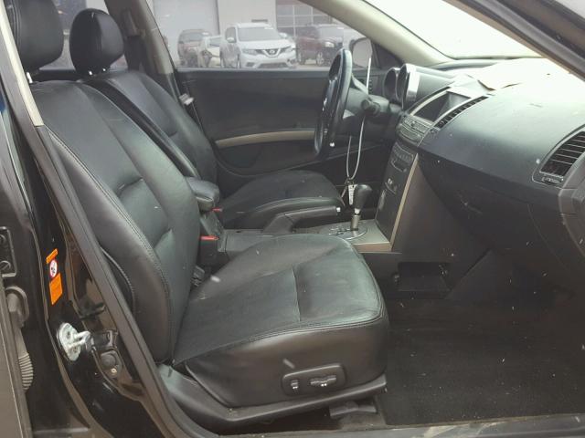 1N4BA41EX4C823617 - 2004 NISSAN MAXIMA SE BLACK photo 5