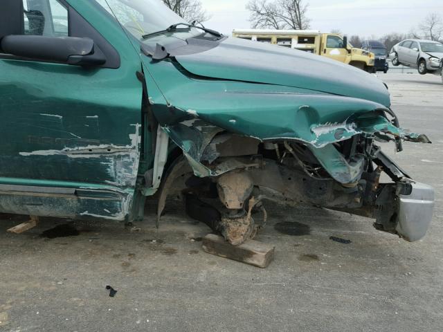 3D7MA48673G746109 - 2003 DODGE RAM 3500 S GREEN photo 9