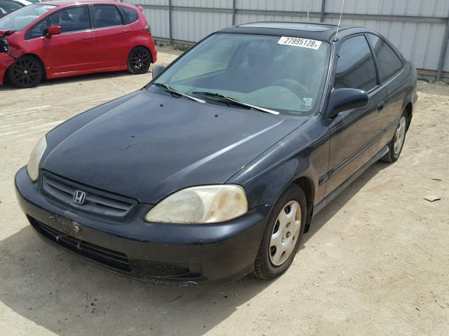 1HGEJ8241XL030393 - 1999 HONDA CIVIC EX შავი ფოტო 2