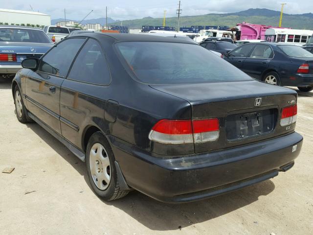 1HGEJ8241XL030393 - 1999 HONDA CIVIC EX შავი ფოტო 3