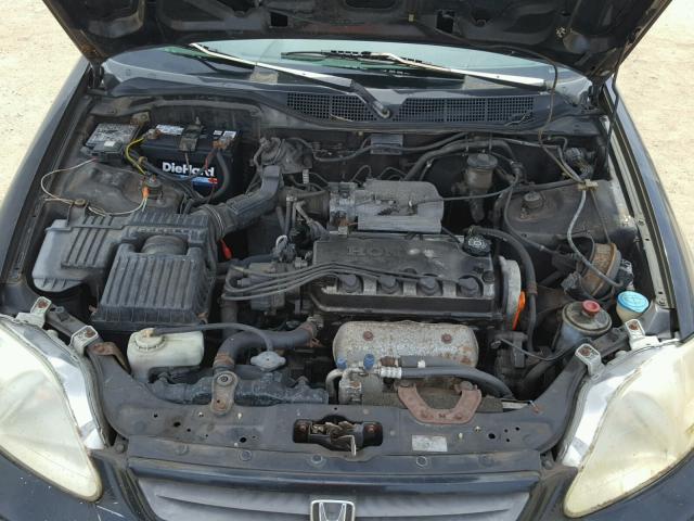 1HGEJ8241XL030393 - 1999 HONDA CIVIC EX შავი ფოტო 7
