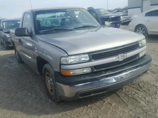 1GCEC14W62Z194386 - 2002 CHEVROLET SILVERADO TAN photo 1