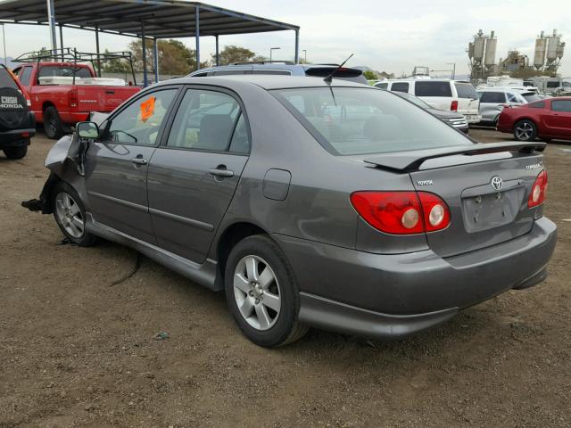 1NXBR30E16Z674120 - 2006 TOYOTA COROLLA CE GRAY photo 3