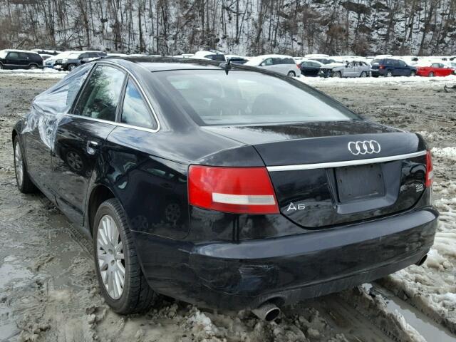 WAUDH74F07N010474 - 2007 AUDI A6 3.2 QUA BLACK photo 3