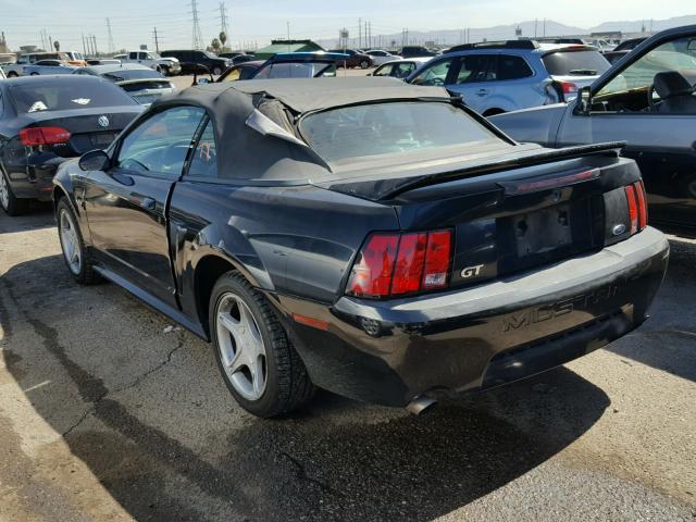 1FAFP45X7YF248053 - 2000 FORD MUSTANG GT BLACK photo 3