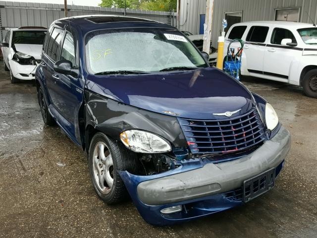 3C8FY68B22T252624 - 2002 CHRYSLER PT CRUISER BLUE photo 1