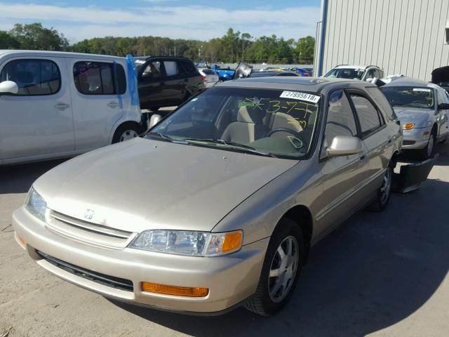 1HGCE1897SA004682 - 1995 HONDA ACCORD EX GOLD photo 2