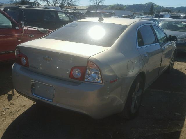 1G1ZC5E02CF291356 - 2012 CHEVROLET MALIBU 1LT GOLD photo 4