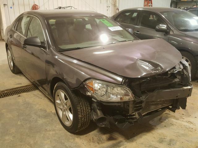 1G1ZB5EB9A4107656 - 2010 CHEVROLET MALIBU LS ნაცრისფერი ფოტო 1