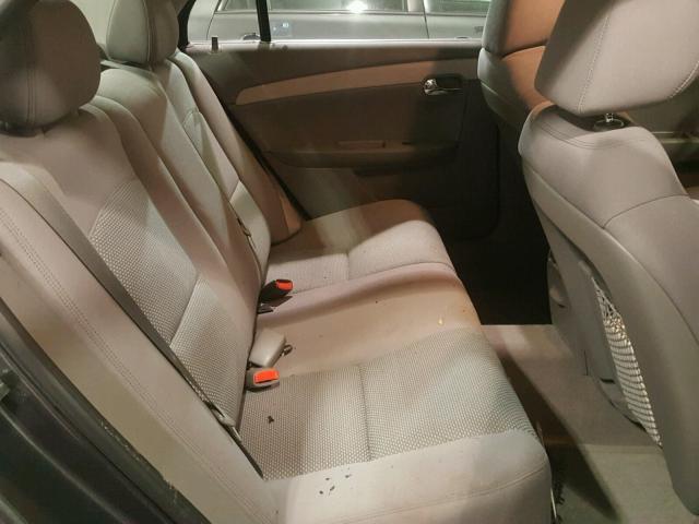 1G1ZB5EB9A4107656 - 2010 CHEVROLET MALIBU LS ნაცრისფერი ფოტო 6