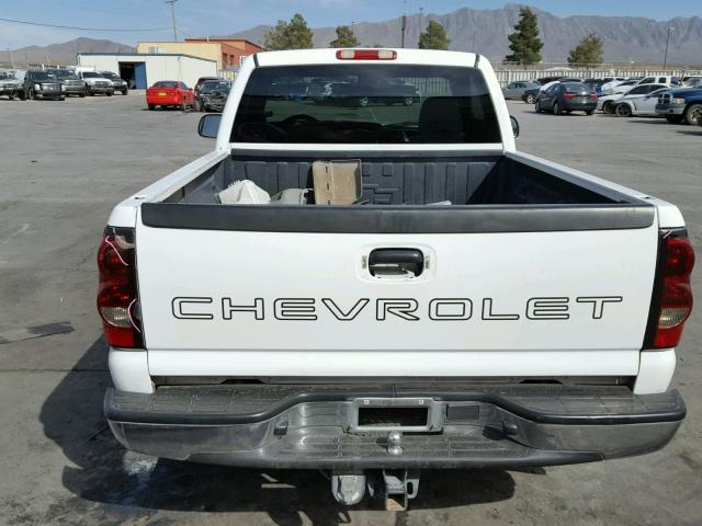 1GCEC14X94Z351467 - 2004 CHEVROLET SILVERADO WHITE photo 6