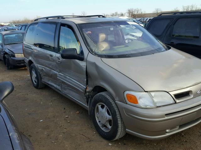 1GHDX03E0WD335601 - 1998 OLDSMOBILE SILHOUETTE TAN photo 9