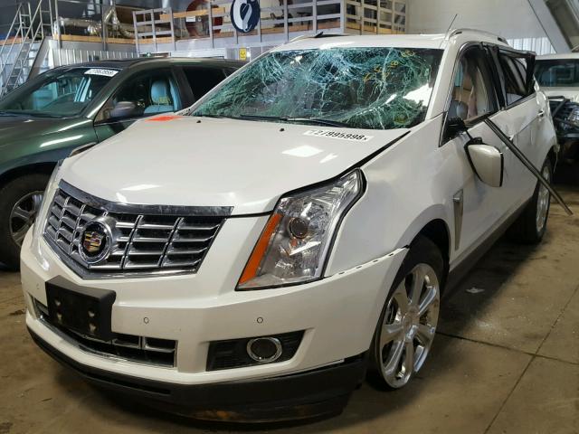 3GYFNGE32FS617452 - 2015 CADILLAC SRX PREMIU WHITE photo 2