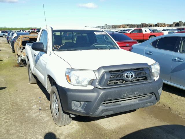 5TFNX4CNXCX016332 - 2012 TOYOTA TACOMA WHITE photo 1