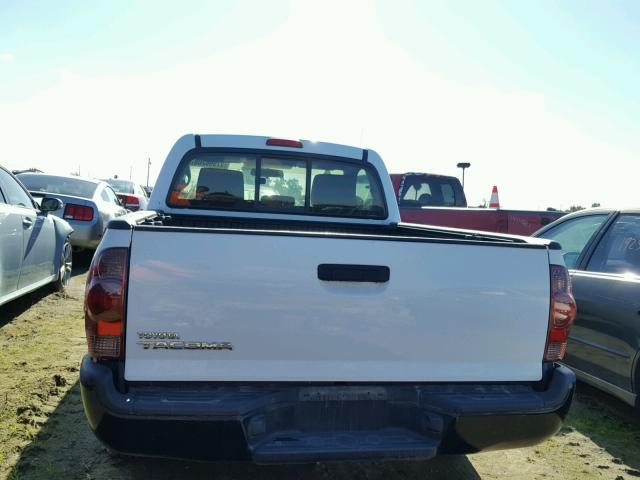 5TFNX4CNXCX016332 - 2012 TOYOTA TACOMA WHITE photo 6