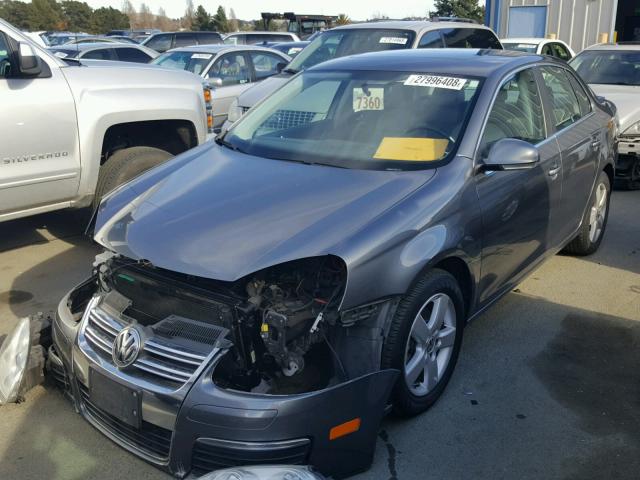 3VWRZ71K18M112804 - 2008 VOLKSWAGEN JETTA SE GRAY photo 2