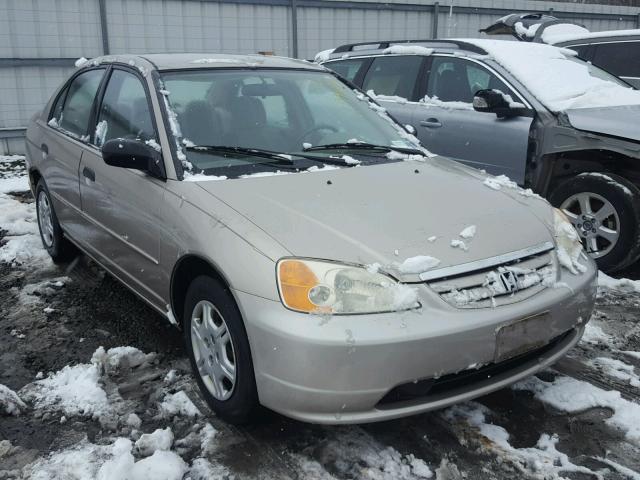 2HGES16511H506797 - 2001 HONDA CIVIC LX BROWN photo 1