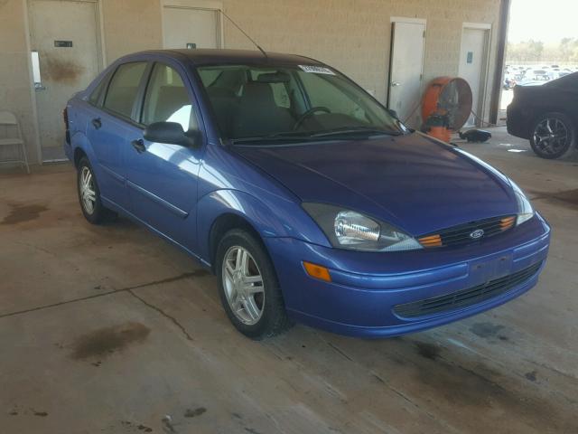 1FAFP34374W131950 - 2004 FORD FOCUS SE C BLUE photo 1