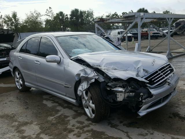 WDBRF52H66F833442 - 2006 MERCEDES-BENZ C GENERATI SILVER photo 1