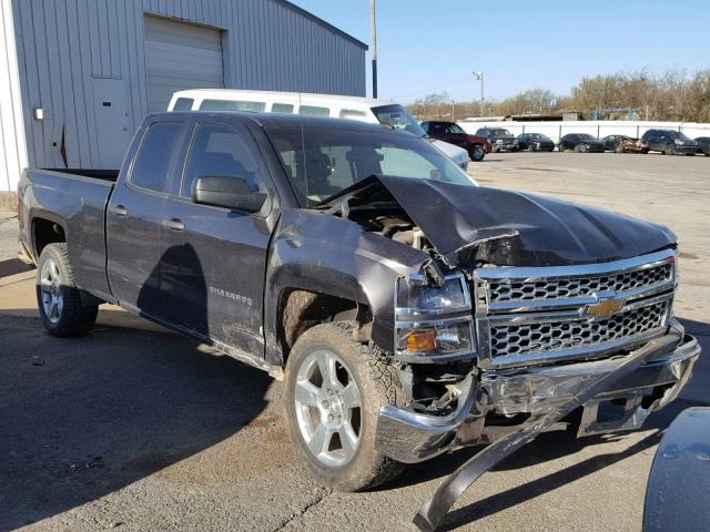 1GCRCREH6EZ324249 - 2014 CHEVROLET SILVERADO GRAY photo 1