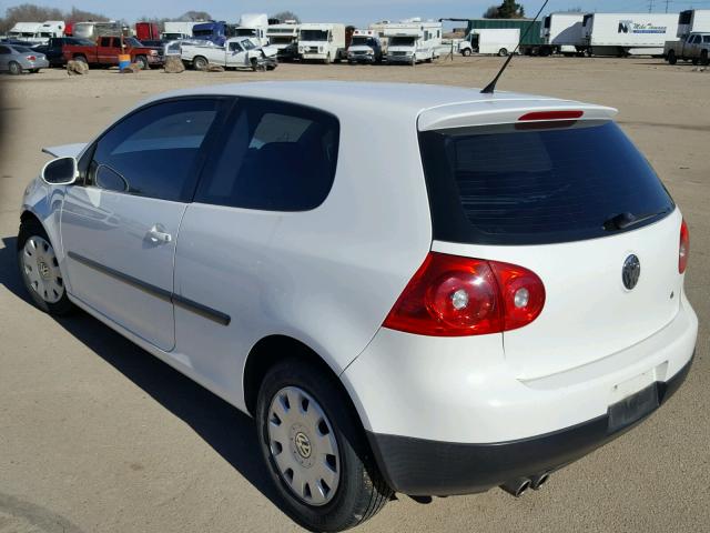 WVWAA71K38W182361 - 2008 VOLKSWAGEN RABBIT WHITE photo 3