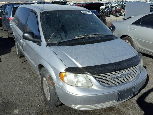 2C4GP44391R315313 - 2001 CHRYSLER TOWN & COU SILVER photo 1