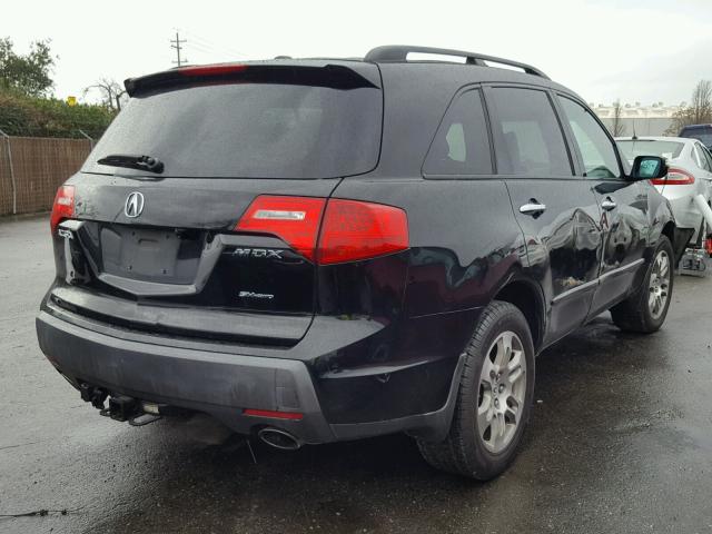 2HNYD28477H526426 - 2007 ACURA MDX TECHNO BLACK photo 4