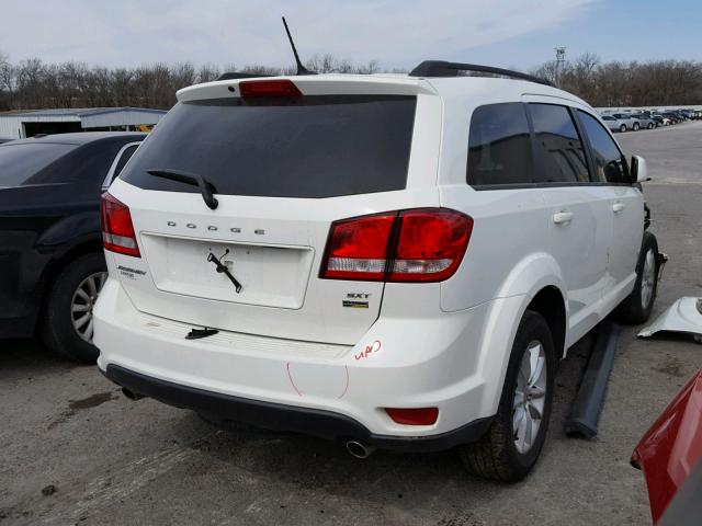 3C4PDCBG7GT146018 - 2016 DODGE JOURNEY SX WHITE photo 4