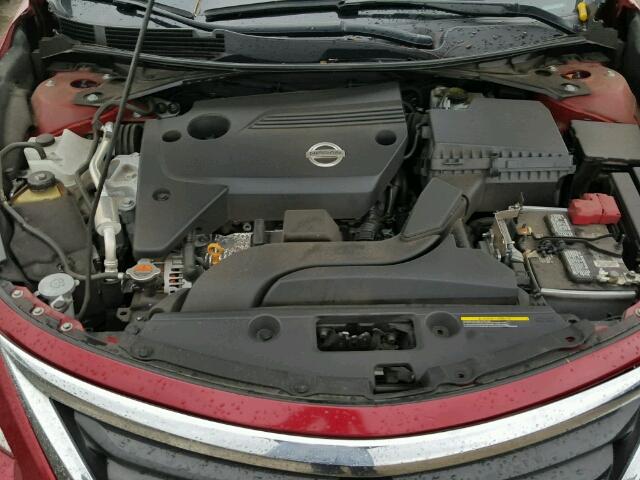 1N4AL3AP9FC252741 - 2015 NISSAN ALTIMA 2.5 RED photo 7