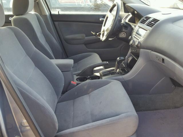 1HGCM66477A036398 - 2007 HONDA ACCORD SE BLUE photo 5