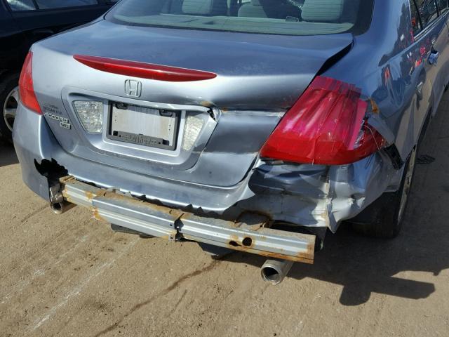 1HGCM66477A036398 - 2007 HONDA ACCORD SE BLUE photo 9