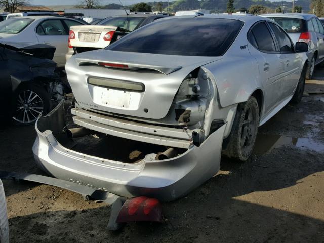 2G2WR524441151340 - 2004 PONTIAC GRAND PRIX Gümüş foto 4