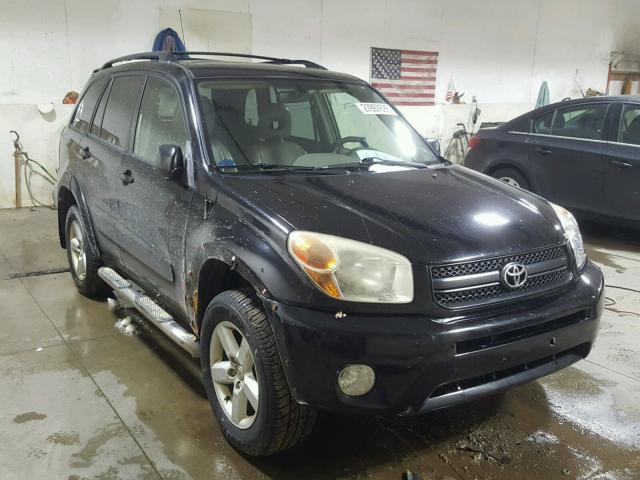 JTEHD20V446004579 - 2004 TOYOTA RAV4 BLACK photo 1