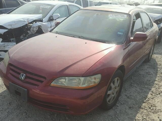 1HGCG567X2A117058 - 2002 HONDA ACCORD SE RED photo 2