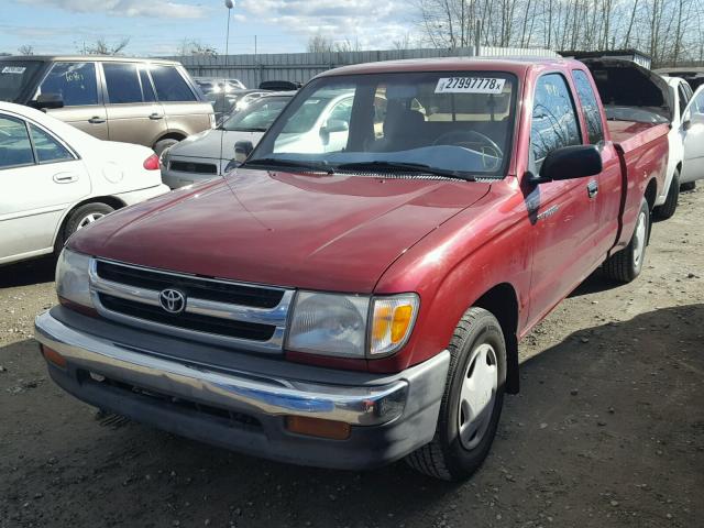 4TAVL52N0WZ017349 - 1998 TOYOTA TACOMA XTR RED photo 2