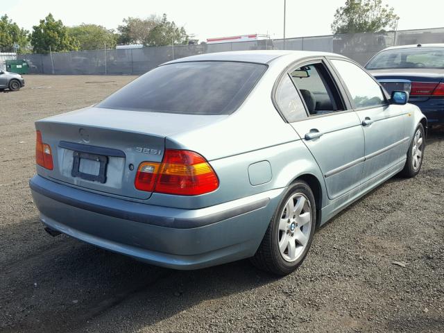 WBAET374X4NJ95957 - 2004 BMW 325 I GRAY photo 4